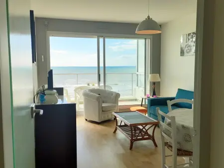 Charmant appartement 5 pers, WIFI, parking privatif en bord de mer - Photo 29
