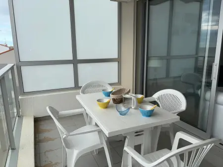 Charmant appartement 5 pers, WIFI, parking privatif en bord de mer - Photo 33