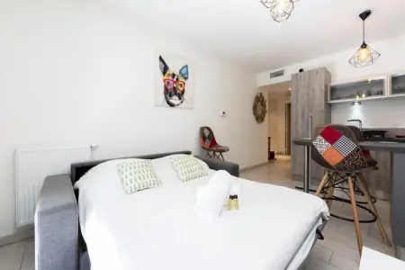 Résidence Appartement Moderne Centre Juan Les Pins, Appartement Moderne à Juan Les Pins - Photo 2
