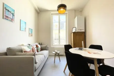 ⚡ Les Petites Normandes - Acc&egrave;s Direct Plage, Appartements pour 2 Personnes - Photo 4