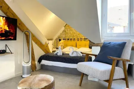 🥂  Loft - Echapp&eacute;e Mer - Casino 50m, Appartements pour 2 Personnes - Photo 5