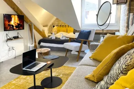 🥂  Loft - Echapp&eacute;e Mer - Casino 50m, Appartements pour 2 Personnes - Photo 10