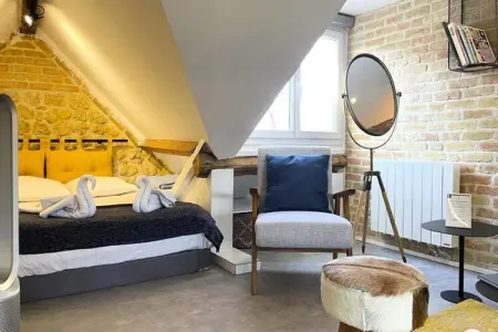 🥂  Loft - Echapp&eacute;e Mer - Casino 50m, Appartements pour 2 Personnes - Photo 19