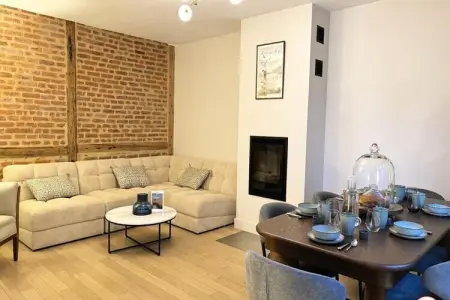 🌺 Les Bains De Trouville - Standing - Hypercentre - 7 Pax, Maison de vacances à Trouville pour 7 personnes - Photo 2