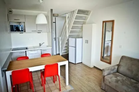 Résidence Mer & Golf Sokoburu***, 2 Pièces Duplex 6 Personnes - Côté Port / Piscine - Photo 9