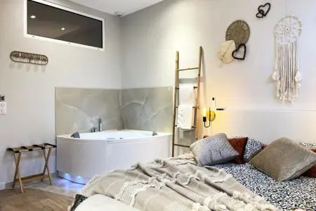 The Pearl - Jacuzzi - Cin&eacute;ma - Patio - Parking, La Perle avec Jacuzzi et Cinéma - Photo 14