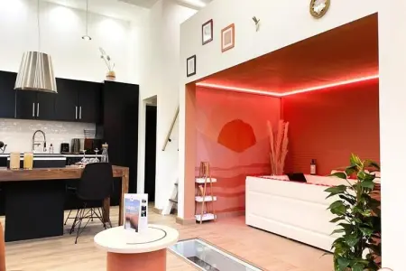 L'orient-express - Jacuzzi Spa - Parking - Loft, Appartement pour 2 personnes - Photo 9