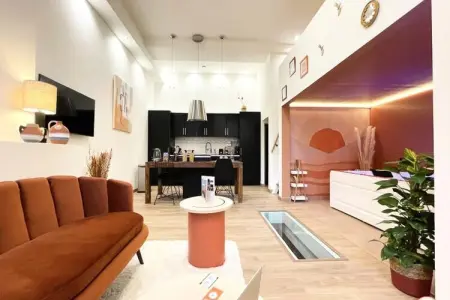 L'orient-express - Jacuzzi Spa - Parking - Loft, Appartement pour 2 personnes - Photo 13