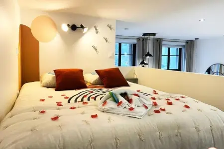 L'orient-express - Jacuzzi Spa - Parking - Loft, Appartement pour 2 personnes - Photo 19