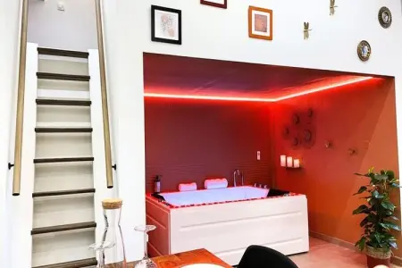 L'orient-express - Jacuzzi Spa - Parking - Loft, Appartement pour 2 personnes - Photo 26