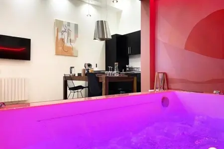 L'orient-express - Jacuzzi Spa - Parking - Loft, Appartement pour 2 personnes - Photo 32