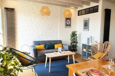 ⛲  Le Loft Perret - Vue Volcan Et Centre Ville, Appartements pour 4 Personnes - Photo 5