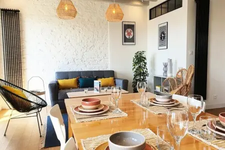 ⛲  Le Loft Perret - Vue Volcan Et Centre Ville, Appartements pour 4 Personnes - Photo 6