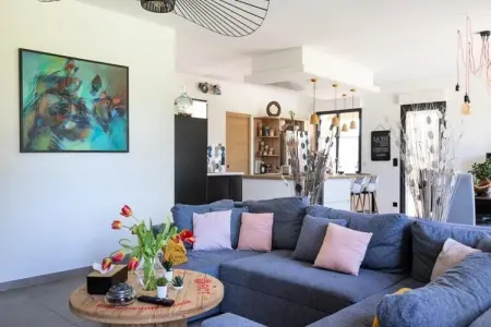 Maison Contemporaine - Grand Jardin Et Piscine Priv&eacute;e, Maisons & Villas pour 8 Personnes - Photo 13