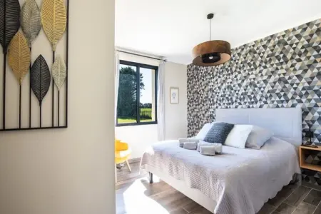 Maison Contemporaine - Grand Jardin Et Piscine Priv&eacute;e, Maisons & Villas pour 8 Personnes - Photo 41