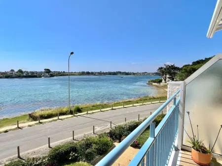 Étel : Duplex climatisé 2P, proche plage et port - Photo 1