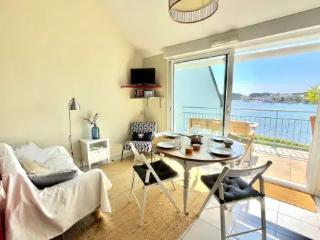 Étel : Duplex climatisé 2P, proche plage et port - Photo 3
