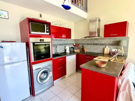 Étel : Duplex climatisé 2P, proche plage et port - Photo 4