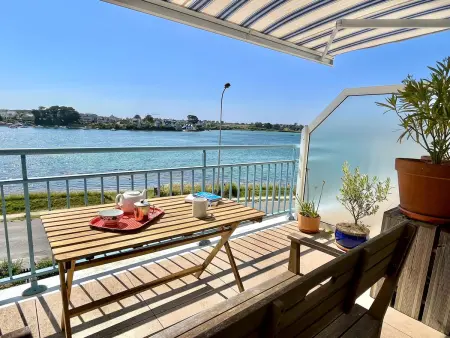Étel : Duplex climatisé 2P, proche plage et port - Photo 9