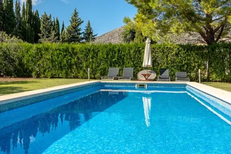 VILLA LAS PALMERAS IDEAL PARA TELETRABAJAR EN POLL, Villa à Pollensa avec piscine privée - Photo 9
