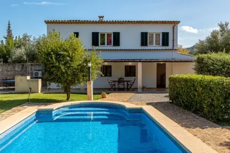 VILLA LAS PALMERAS IDEAL PARA TELETRABAJAR EN POLL, Villa à Pollensa avec piscine privée - Photo 10