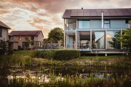 6 persons - 3 rooms 115m² with sauna, Villa Sauna au bord du lac - Photo 9