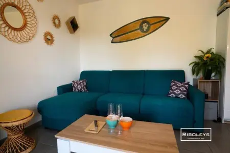 T2 Climatis&eacute; Avec Wifi Et Piscine, Appartements pour 6 Personnes - Photo 7