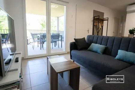 T4 Climatis&eacute; Avec Piscine &agrave; 400m De La Mer, Appartements pour 6 Personnes - Photo 7
