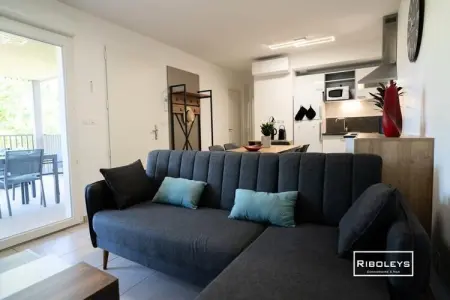 T4 Climatis&eacute; Avec Piscine &agrave; 400m De La Mer, Appartements pour 6 Personnes - Photo 8