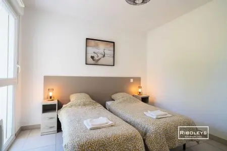 T4 Climatis&eacute; Avec Piscine &agrave; 400m De La Mer, Appartements pour 6 Personnes - Photo 15