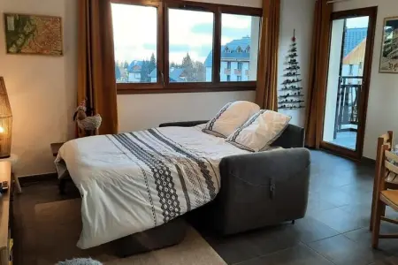 Spacieux Appartement Au Pied Des Pistes, Appartement à Féchaz près des sentiers - Photo 8