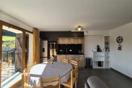 Spacieux Appartement Au Pied Des Pistes, Appartement à Féchaz près des sentiers - Photo 12