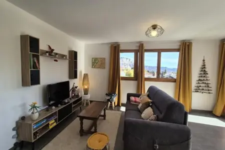 Spacieux Appartement Au Pied Des Pistes, Appartement à Féchaz près des sentiers - Photo 14