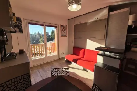 Appartement Cosy Le  wapiti  Au Pied Des Pistes, Studio à Revard avec accès aux pistes - Photo 4