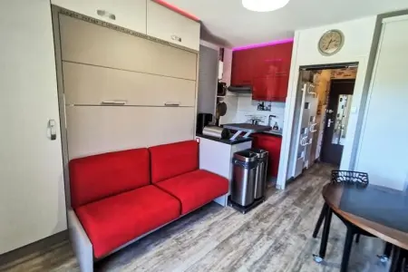 Appartement Cosy Le  wapiti  Au Pied Des Pistes, Studio à Revard avec accès aux pistes - Photo 5