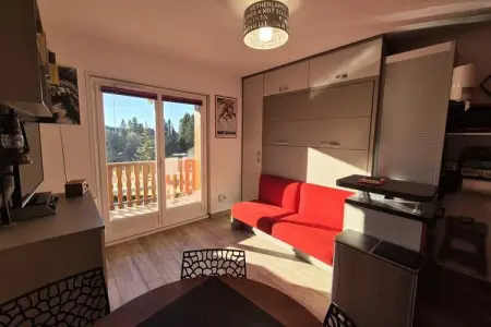 Appartement Cosy Le  wapiti  Au Pied Des Pistes, Studio à Revard avec accès aux pistes - Photo 6