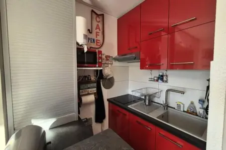 Appartement Cosy Le  wapiti  Au Pied Des Pistes, Studio à Revard avec accès aux pistes - Photo 8