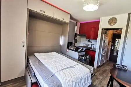 Appartement Cosy Le  wapiti  Au Pied Des Pistes, Studio à Revard avec accès aux pistes - Photo 17