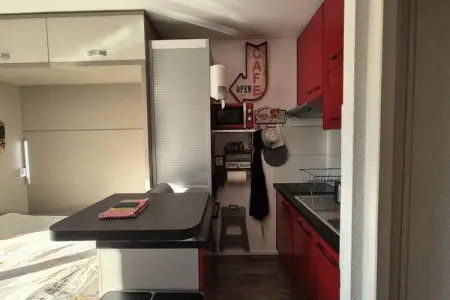 Appartement Cosy Le  wapiti  Au Pied Des Pistes, Studio à Revard avec accès aux pistes - Photo 30