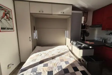 Appartement Cosy Le  wapiti  Au Pied Des Pistes, Studio à Revard avec accès aux pistes - Photo 32