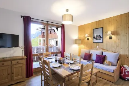 Résidence Odalys Le Grand Panorama I, Chalet Mitoyen Triplex 10 Personnes - Photo 6