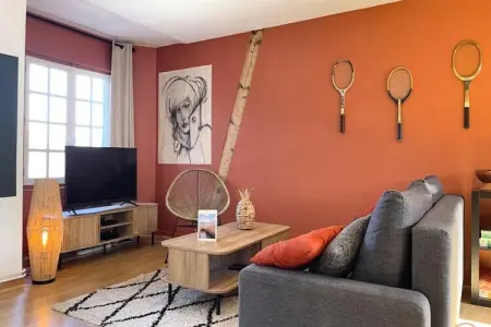 🍀 Le Duplex - Parking - Vue Clochers - Tennis, Appartements pour 4 Personnes - Photo 12