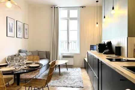 🌴 L'exotique - Vue Pl. Vieux March&eacute; - Standing, Appartements pour 4 Personnes - Photo 10