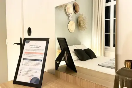 🌴 L'exotique - Vue Pl. Vieux March&eacute; - Standing, Appartements pour 4 Personnes - Photo 21