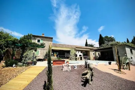 84a -  mas D'elise , Magnifique Villa Avec Piscine Au C&oelig;ur Du Luberon, Maisons & Villas pour 10 Personnes - Photo 3