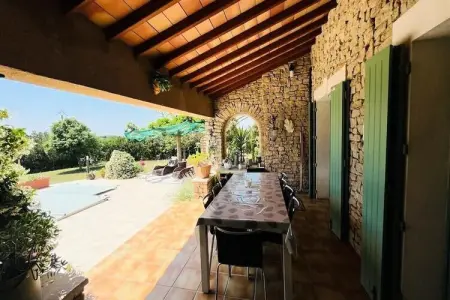 84a -  mas D'elise , Magnifique Villa Avec Piscine Au C&oelig;ur Du Luberon, Maisons & Villas pour 10 Personnes - Photo 28