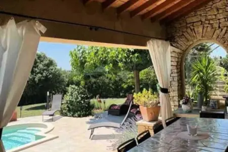84a -  mas D'elise , Magnifique Villa Avec Piscine Au C&oelig;ur Du Luberon, Maisons & Villas pour 10 Personnes - Photo 40