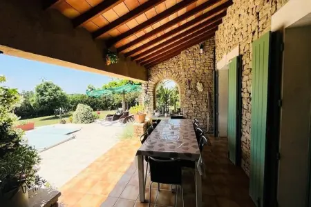 84a -  mas D'elise , Magnifique Villa Avec Piscine Au C&oelig;ur Du Luberon, Maisons & Villas pour 10 Personnes - Photo 68