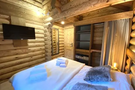 L'OURS BLANC Chalet en rondins, Chalet à La Bresse avec Vue sur Montagne - Photo 9