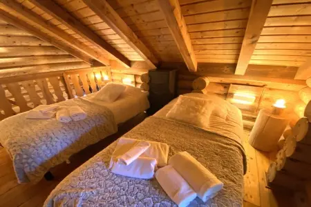 L'OURS BLANC Chalet en rondins, Chalet à La Bresse avec Vue sur Montagne - Photo 11